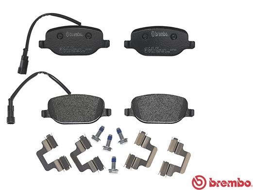 A.B.S. P 23 152 BREMBO Bremsbelagsatz, Scheibenbremse